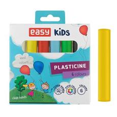 EasyCreative plastelína 6 barev/sada, 96 g