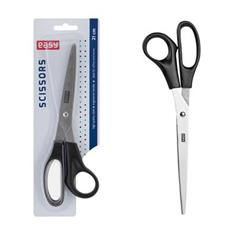 Kancelářské nůžky 21cm - černé -  1ks/bal