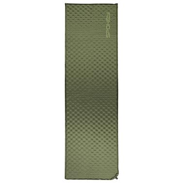 Spokey AIR PAD Samonafukovací karimatka, 180 x 50 x 2,5 cm, R-Value 3, khaki