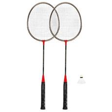 Spokey BADMNSET1 Sada na badminton - 2 rakety, košíček, obal