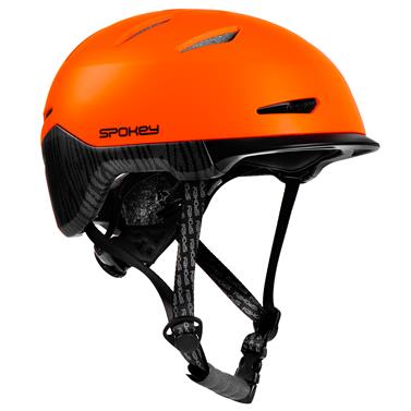 Spokey DOWNTOWN Cyklistická přilba BMX, IN-MOLD, 55-61 cm, oranžová