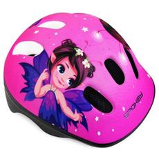 Spokey FAIRY TAIL Dětská cyklistická přilba, 44-48 cm
