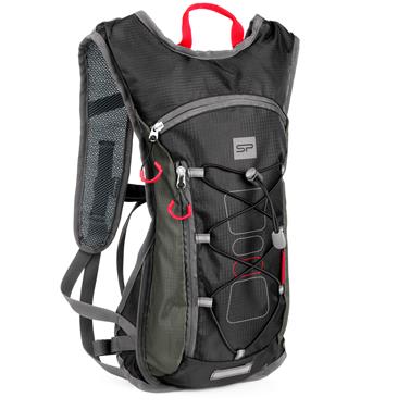 Spokey FUJI Sportovní, cyklistický a běžecký batoh, 5 l, černý