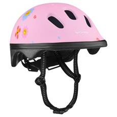 Spokey FUN FLOWER Dětská helma na kolo, inline, skate, 52-56 cm
