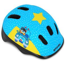 Spokey FUN POLICE Dětská cyklistická přilba, 52-56 cm