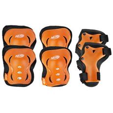 Spokey HASBRO ARMOR 3dílná sada dětských chráničů, oranžová, vel. S - L