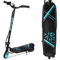 Spokey MIZZARO Dětská elektrická koloběžka, kolečka 6", baterie 4,5 Ah, do 60 kg, modrá