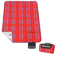 Spokey PICNIC TARTAN Pikniková deka s popruhem, 150 x 180 cm 