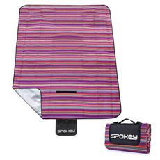 Spokey PICNIC TRIBE Pikniková deka s popruhem, 140 x 180 cm 