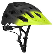 Spokey POINTER Cyklistická přilba s LED blikačkou, 58-61 cm, černo-žlutá