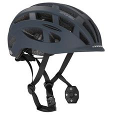 Spokey POINTER PRO Cyklistická přilba s LED blikačkou a blinkry, 58-61 cm, černá