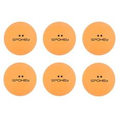 Spokey SKILLED-Pingpongové míčky 2* oranžové , 6 ks