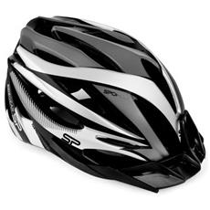 Spokey SPECTRO Cyklistická přilba IN-MOLD, 55-58 cm, šedá 