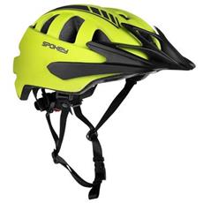 Spokey SPEED Cyklistická přilba, 55-58 cm, žlutá